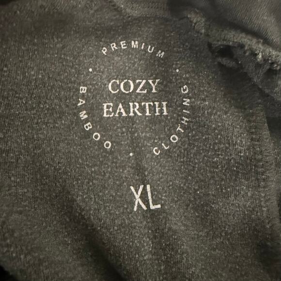 Cozy Earth Women's Jogger Pants Stretch Bamboo Lounge Cozy Soft Lesiure Gray XL - Picture 6 of 9